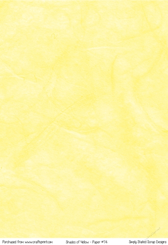 Shades of Yellow - A4 Paper #74