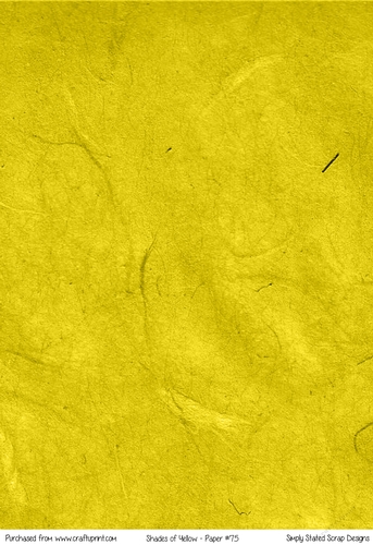 Shades of Yellow - A4 Paper #75