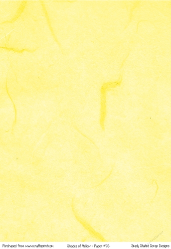 Shades of Yellow - A4 Paper #76