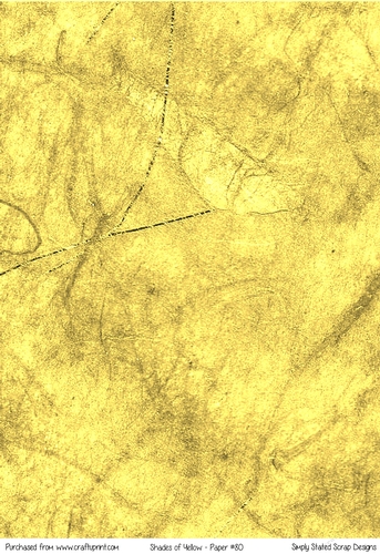 Shades of Yellow - A4 Paper #80