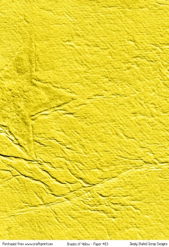 Shades of Yellow - A4 Paper #83