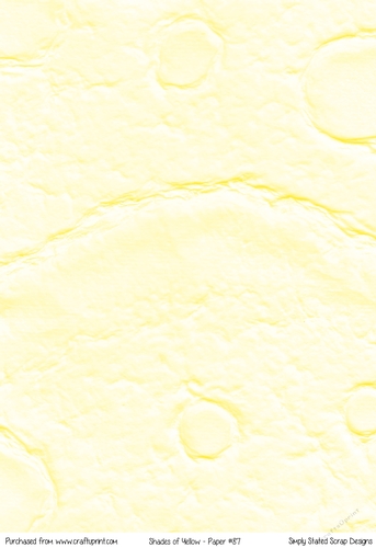 Shades of Yellow - A4 Paper #87