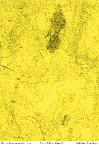 Shades of Yellow - A4 Paper #91