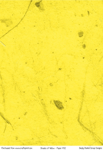 Shades of Yellow - A4 Paper #92