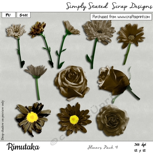 JTB4 - Rimutaka - Flowers Pack #4