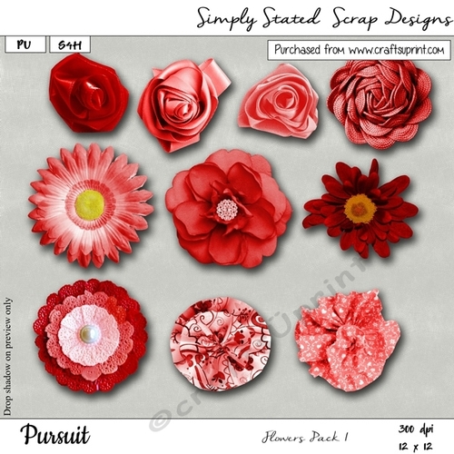 JTB4 - Pursuit - Flowers Pack #1
