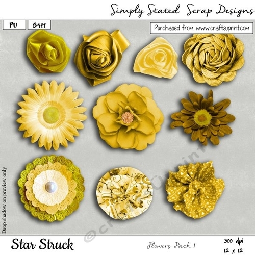 JTB4 - Star Struck - Flowers Pack #1