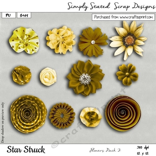 JTB4 - Star Struck - Flowers Pack #2