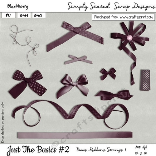 JTB2 - Blackberry - Bows & Ribbons
