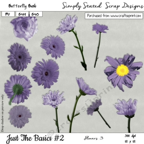 JTB2 - Butterfly Bush - Flowers Pack #3