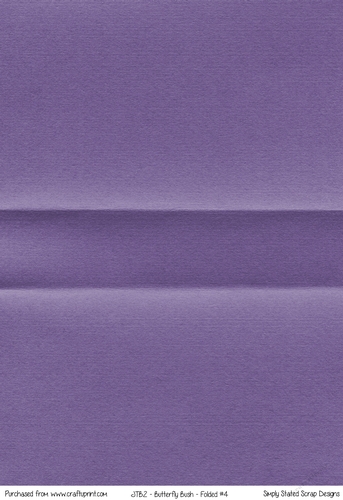 JTB2 - Butterfly Bush - Folded A4 Paper #4