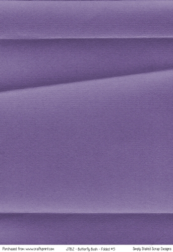 JTB2 - Butterfly Bush - Folded A4 Paper #5