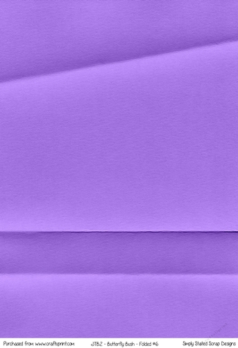 JTB2 - Butterfly Bush - Folded A4 Paper #6