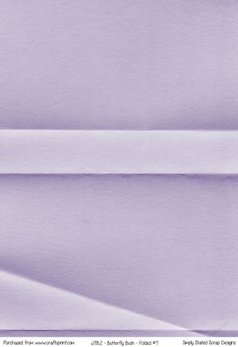 JTB2 - Butterfly Bush - Folded A4 Paper #7
