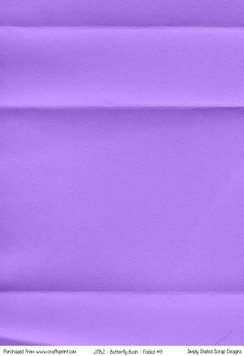 JTB2 - Butterfly Bush - Folded A4 Paper #9