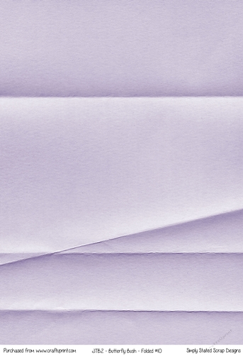 JTB2 - Butterfly Bush - Folded A4 Paper #10