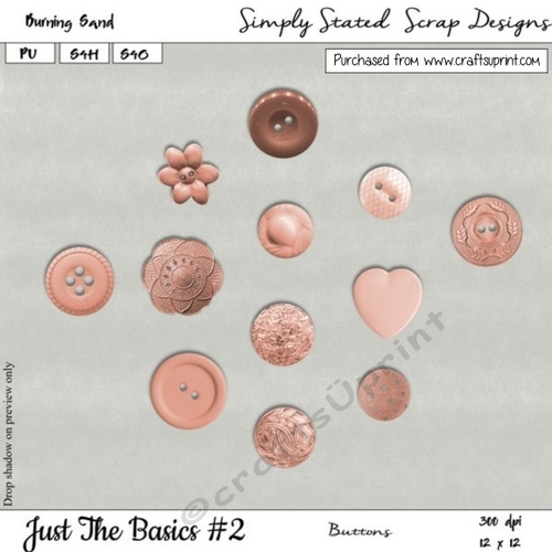 JTB2 - Burning Sand - Buttons