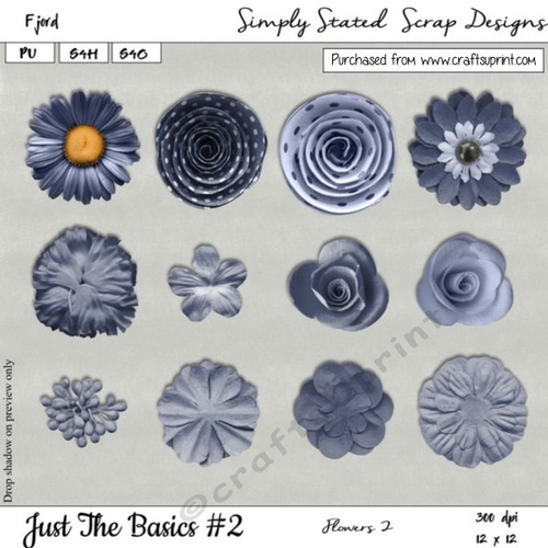 JTB2 - Fjord - Flowers Pack 2
