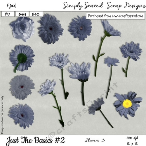 JTB2 - Fjord - Flowers Pack 3