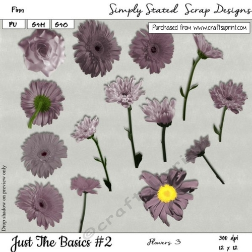 JTB2 - Finn - Flowers - Pack 3