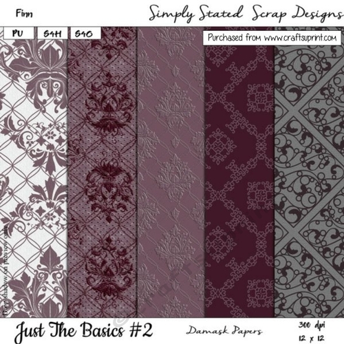 JTB2 - Finn - Damask Papers