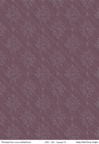 JTB2 - Finn - Damask A4 paper #3
