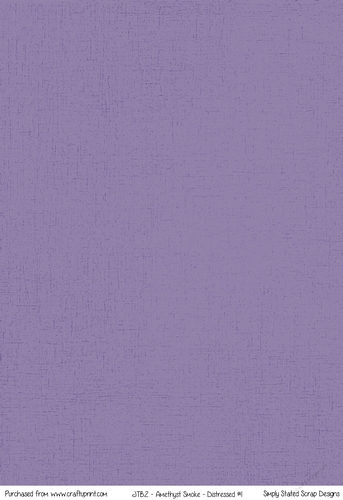 JTB2 - Amethyst Smoke - Distressed A4 Paper #1