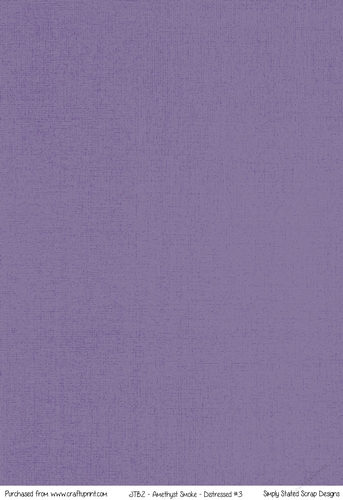 JTB2 - Amethyst Smoke - Distressed A4 Paper #3