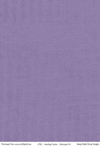 JTB2 - Amethyst Smoke - Distressed A4 Paper #4