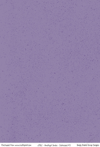 JTB2 - Amethyst Smoke - Distressed A4 Paper #5