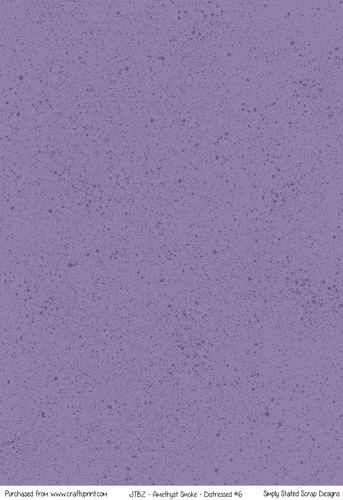 JTB2 - Amethyst Smoke - Distressed A4 Paper #6