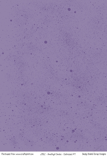 JTB2 - Amethyst Smoke - Distressed A4 Paper #7