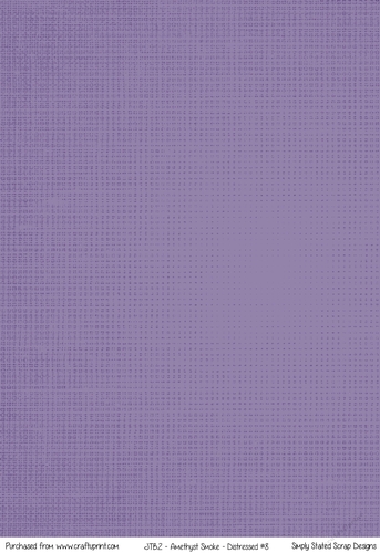 JTB2 - Amethyst Smoke - Distressed A4 Paper #8