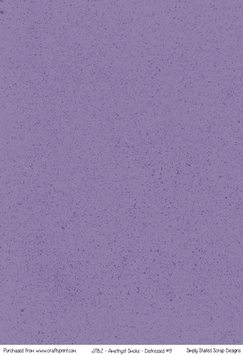 JTB2 - Amethyst Smoke - Distressed A4 Paper #9