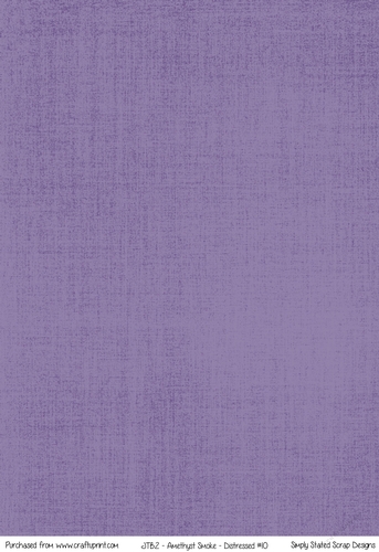 JTB2 - Amethyst Smoke - Distressed A4 Paper #10
