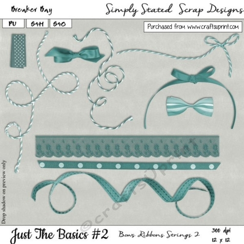 JTB2 - Breaker Bay - Bows, Ribbons & Strings - Pack #2