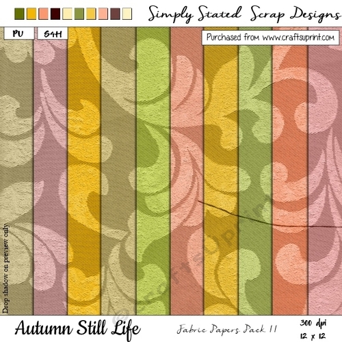 Autumn Still Life - Paper Pack #11