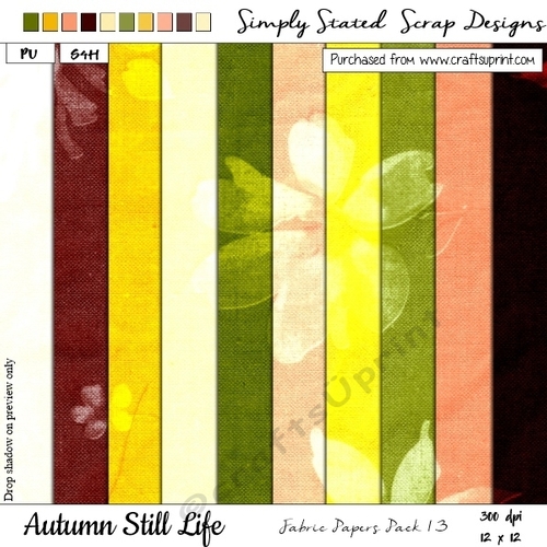 Autumn Still Life - Paper Pack #13