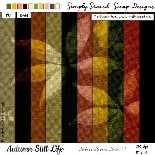 Autumn Still Life - Paper Pack #14