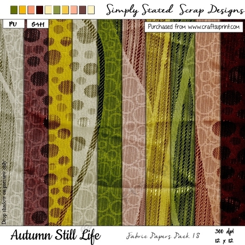 Autumn Still Life - Paper Pack #18