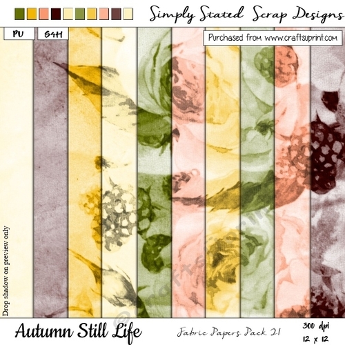 Autumn Still Life - Paper Pack #21