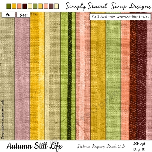 Autumn Still Life - Paper Pack #23