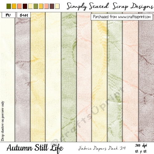 Autumn Still Life - Paper Pack #24