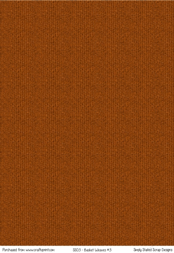 Simply Scrap #3 - Basket Weave Paper #3 - A4