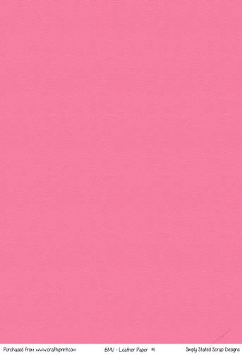 Be My Valentine - Leather Paper #1