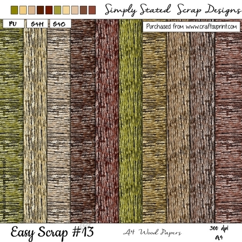 ES13 - A4 Wood Paper Pack