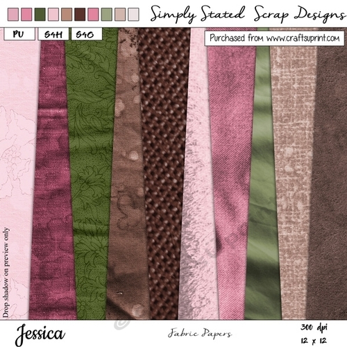 Jessica - Fabric Papers - 12 x 12