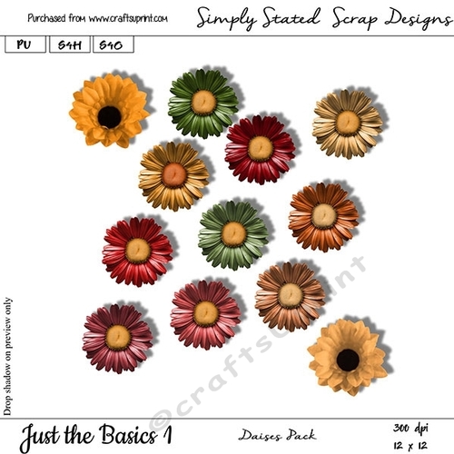 Just the Basics #1 - Daisies