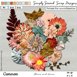 Cameron - Flowers & Leaves