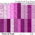 Shades of Purple Papers Pack #1